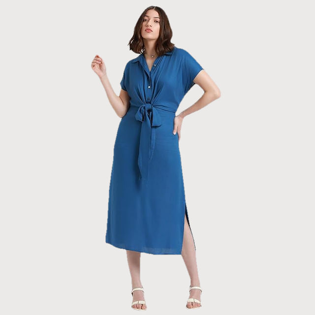 herlipto Mistral Belted Shirt Dress Sサイズ Buy LOV Dark Olive