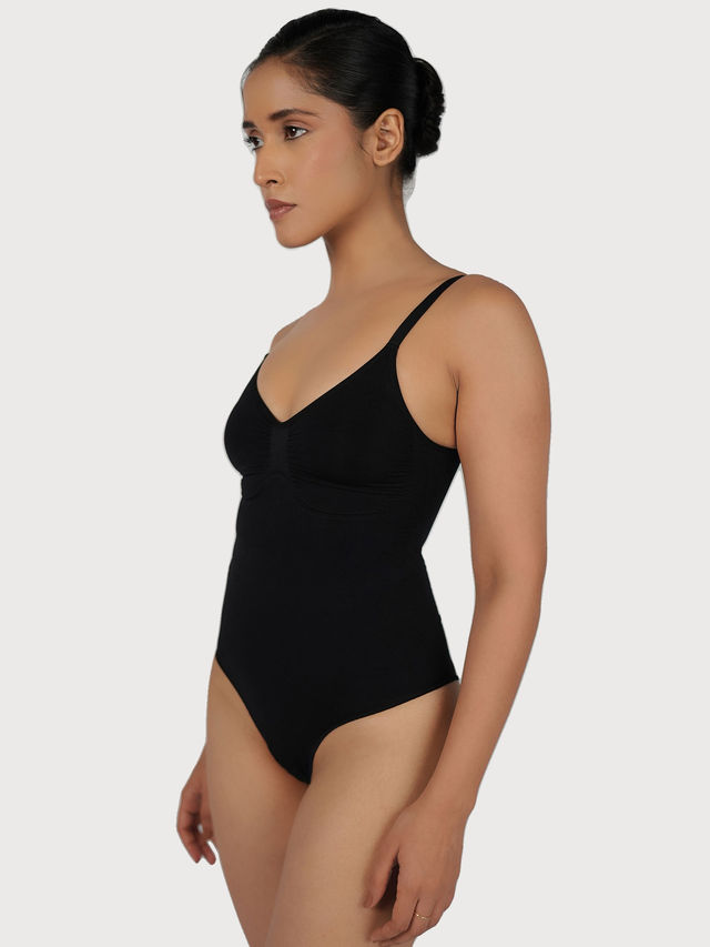 Theater Women Black Brief Bodysuit S-M - Buy at ₹2572 Online