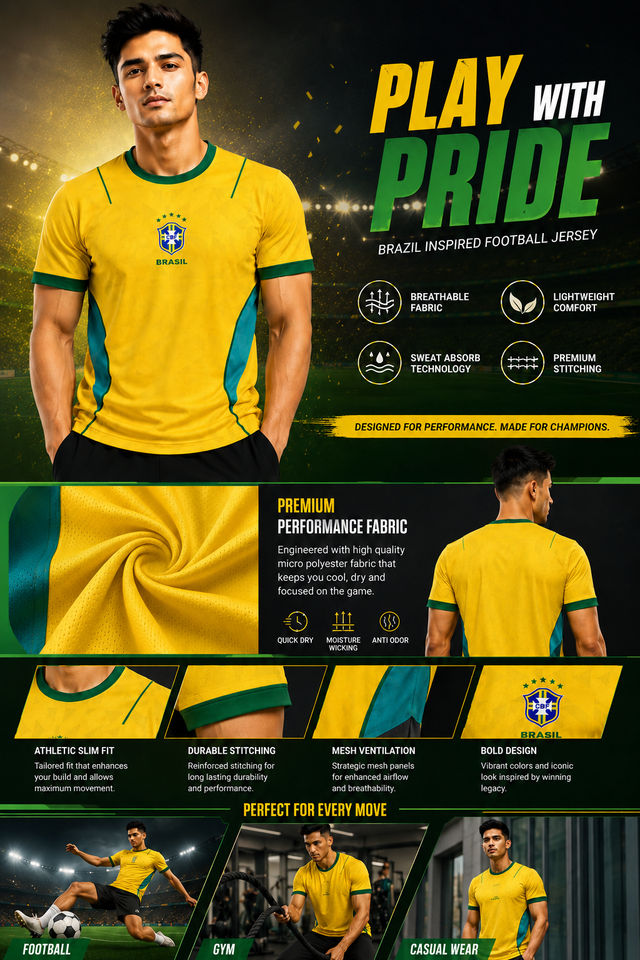 GCYX Mens Football Sports Jersey - Buy at ₹440 Online | Instant