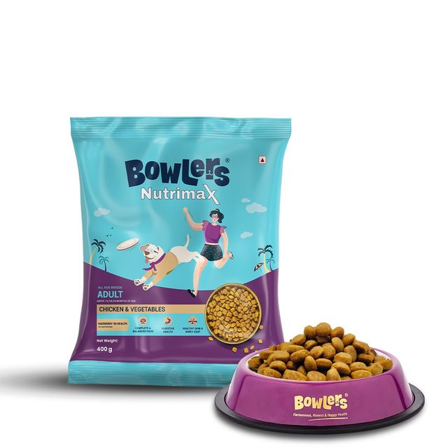 Bowlers Dry Dog Food Nutrimax | Adult Chicken & Vegetables