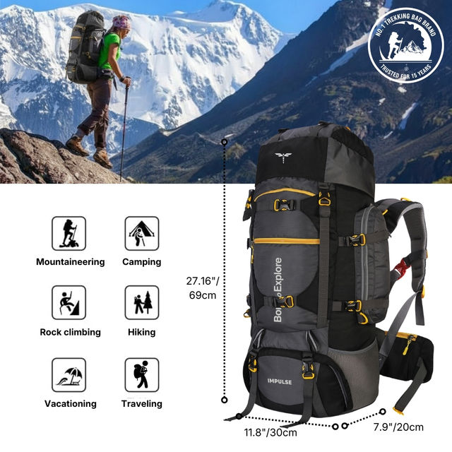 hiking backpacks large camping rucksack