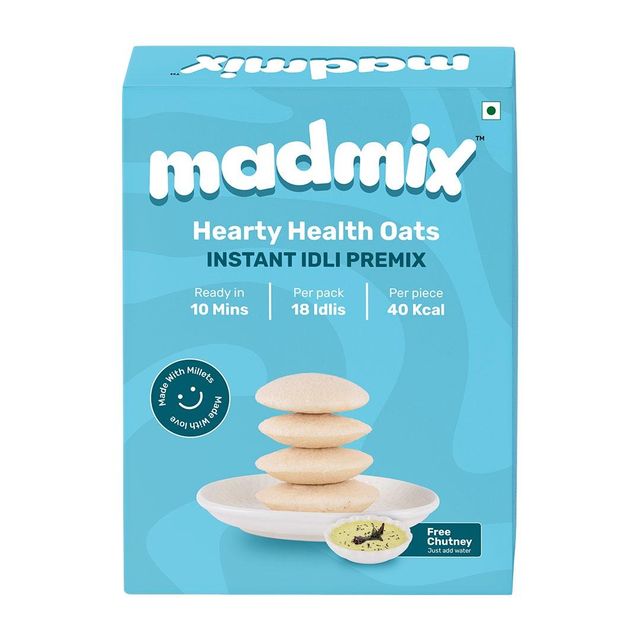 Madmix Oats Idli With Free Chutney