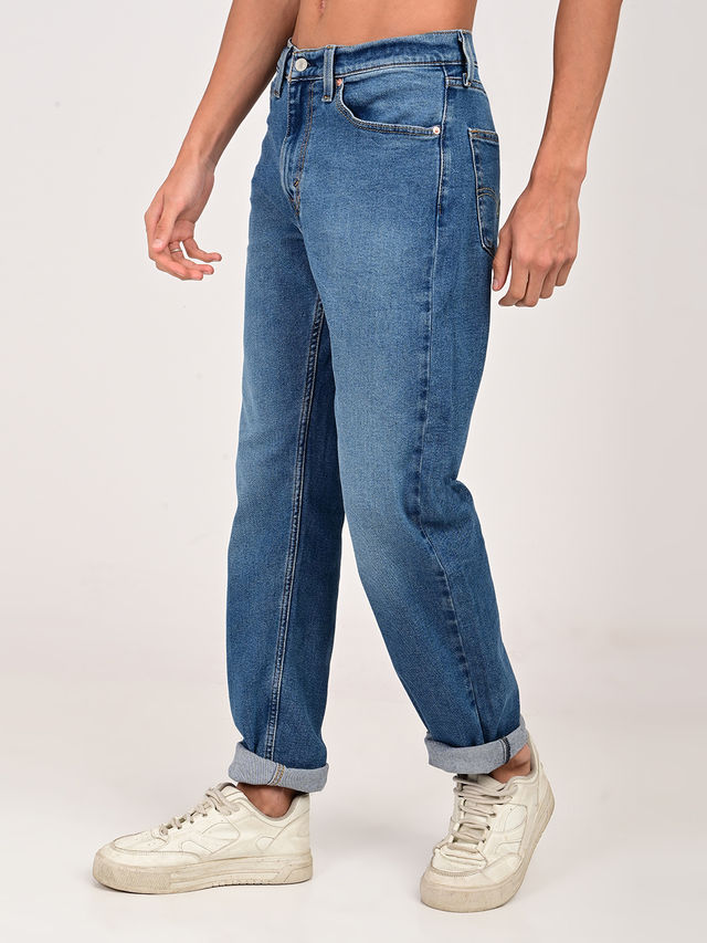 Levi's Men's 505 Straight Fit Mid-Rise Jeans - Buy at ₹1529