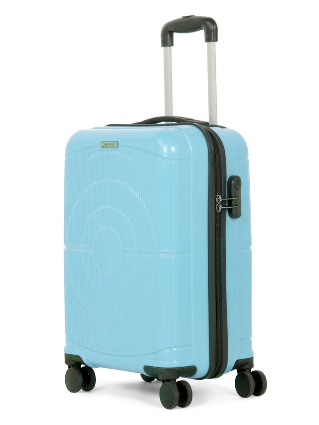 Teakwood Textured PP 32.2 L Retractable Hard Luggage - Buy at