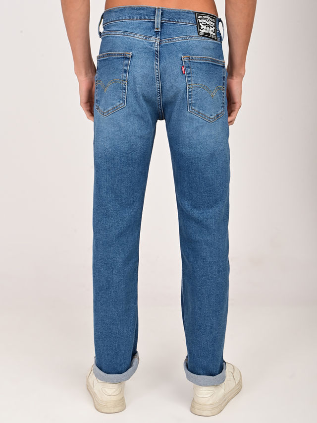 Levi's Men's 505 Straight Fit Mid-Rise Jeans - Buy at ₹1529