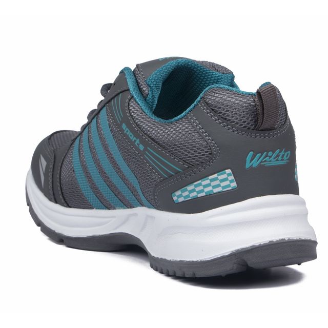 Asian Wndr-13 Men Sports Shoes Grey-Firozi (Size-10) - Buy at