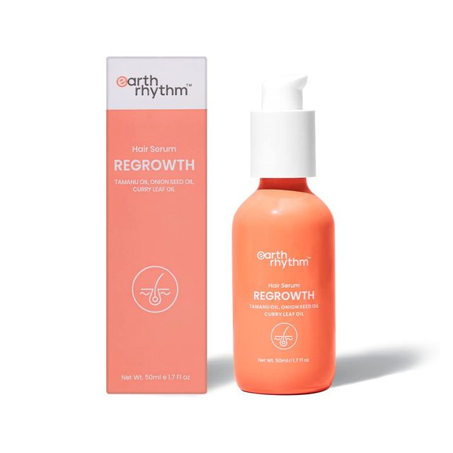 Earth Rhythm Onion Regrowth Hair Serum Buy online at ₹240 near me