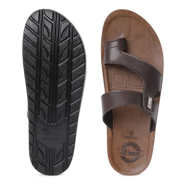 Paragon Men's Brown Pu Sandals PUK2211G UK 7 - Buy at ₹359 Online
