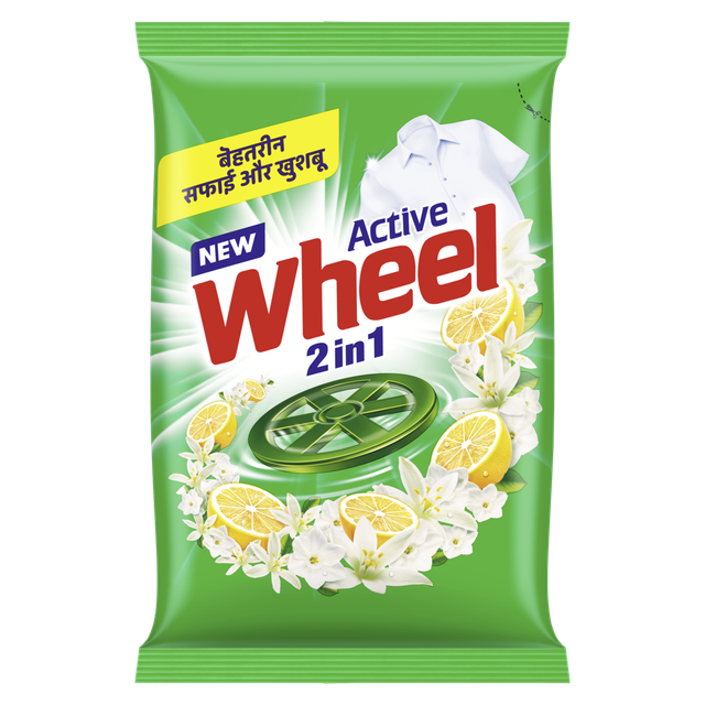 Wheel Green Lemon & Jasmine Detergent Powder
