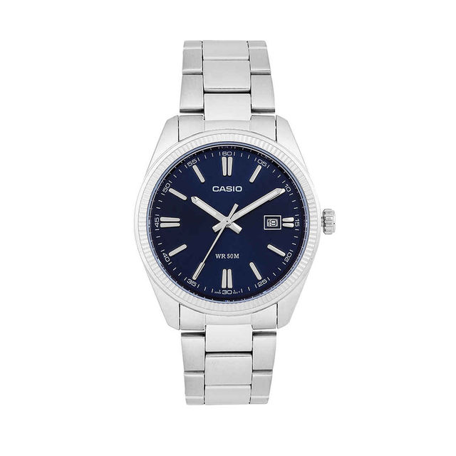 Casio Men's Enticer Analog Blue Dial Watch - Buy at ₹3995 Online