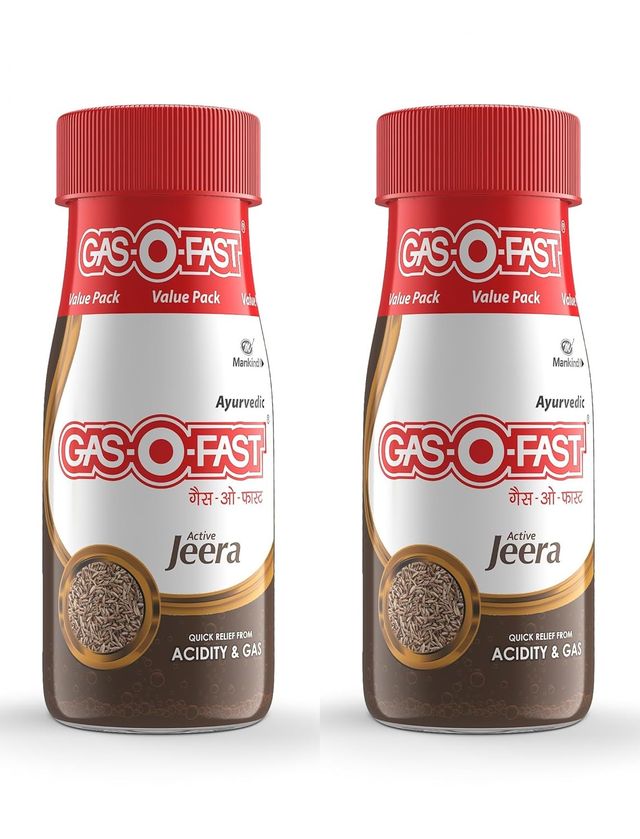 Gas-O-Fast Active Jeera Bottle