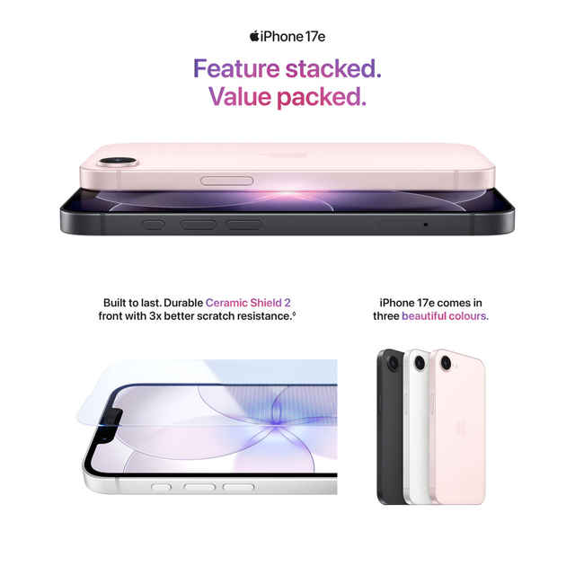 Apple iPhone 17e 256GB - Buy at ₹61299 Online | Instant Delivery