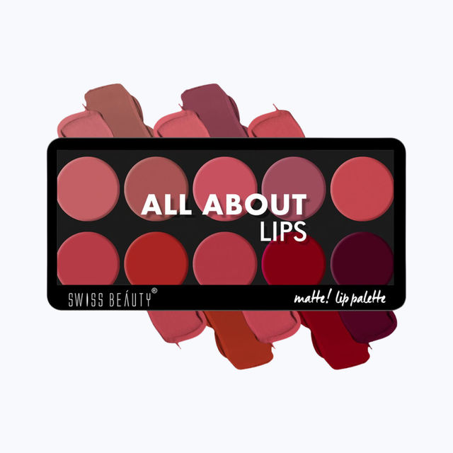 Swiss Beauty All About Lip Palette - Colors 01