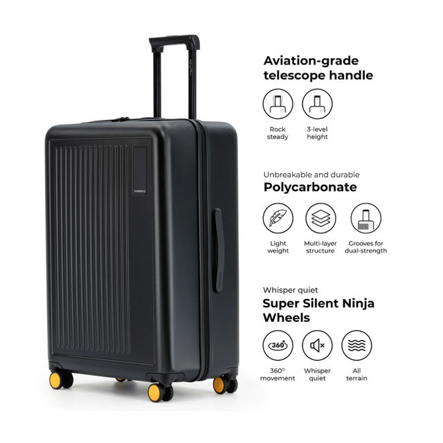 Mokobara Unisex Solid Polycarbonate 40 L Cabin Luggage - Buy at