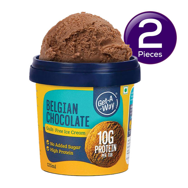 Get-A-Way Belgian Chocolate Ice Cream Cup 125 ml Combo