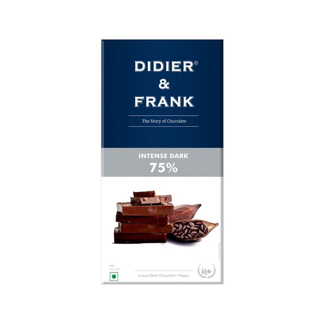 Didier & Frank Intense 75% Dark Chocolate