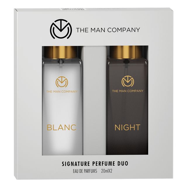The Man Company Signature Perfume Duo | Gift Set for Men I Mini Pocket perfume I Travel pack
