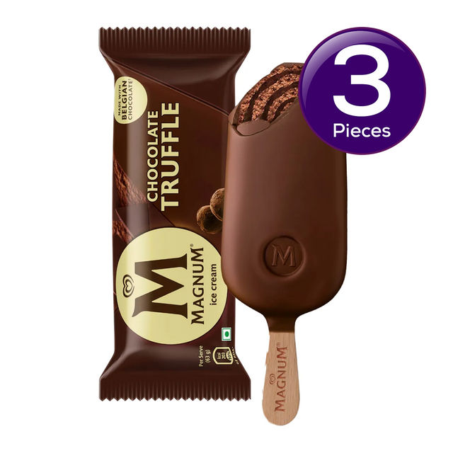 Kwality Wall's Magnum Chocolate Truffle ice Cream Stick Combo