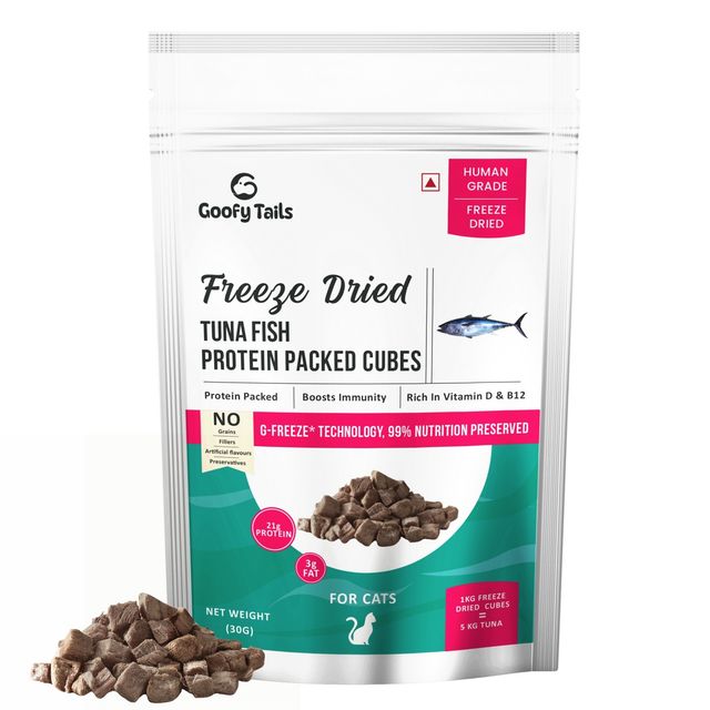 Goofy Tails Tuna Freeze Dried Cat Treats