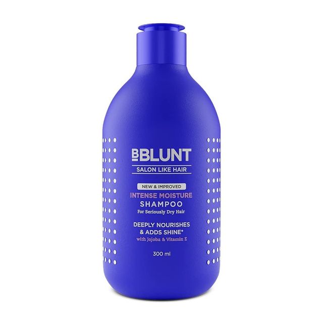 Bblunt Intense Moisture Shampoo With Jojoba And Vitamin E For Dry & Frizzy Hair
