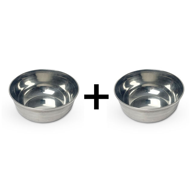 Bombay Kookware Stainless Steel Vati 1 pc X 2 Combo