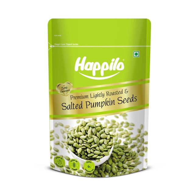 Happilo Premium Lightly Salted & Roasted Pumpkin Seeds 