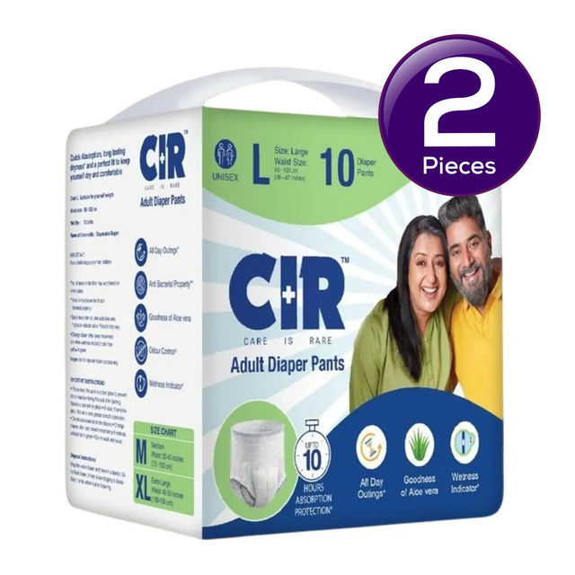 CIR Adult Diaper ( Pants, L , 90-120 cm) Combo