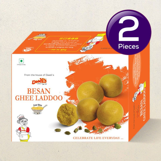 Daadi'S Besan Laddoo Pure Ghee 200 g Combo
