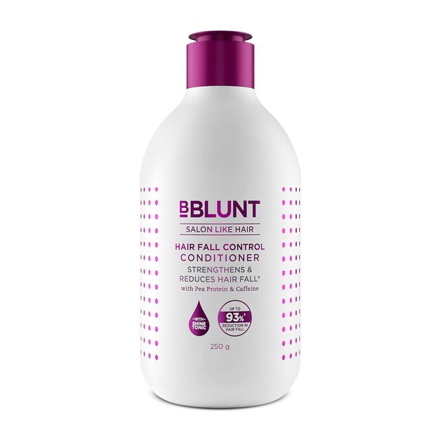 Bblunt Hair Fall Control Conditioner Pea Protein & Caffeine For Stronger Hair