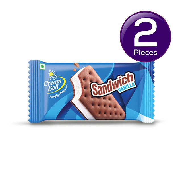 Cream Bell Vanilla Sandwich 80 ml Combo