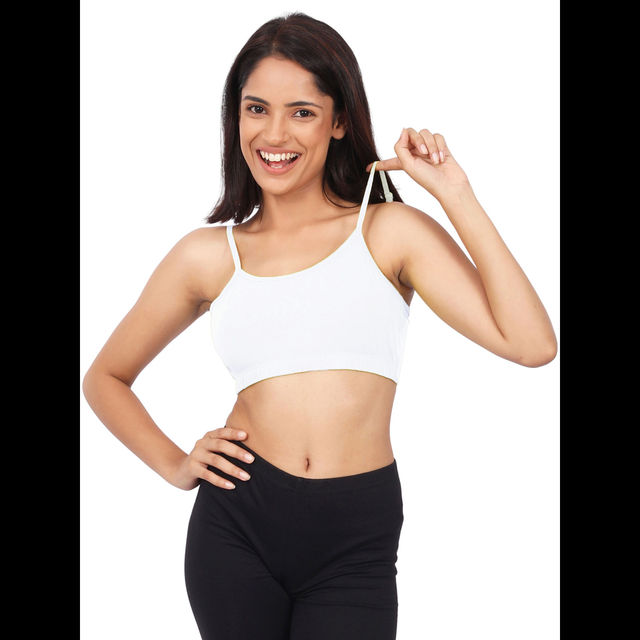 D'Chica Thin Strap Sports Bra For Women - Buy at ₹160 Online