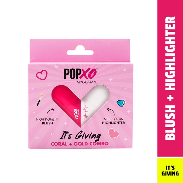 Myglamm Popxo Blush & Highlighter Love Kit - It'S Giving