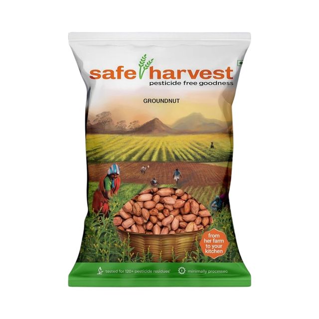 Safe Harvest Pesticide-Free Groundnut | Natural and Delicious