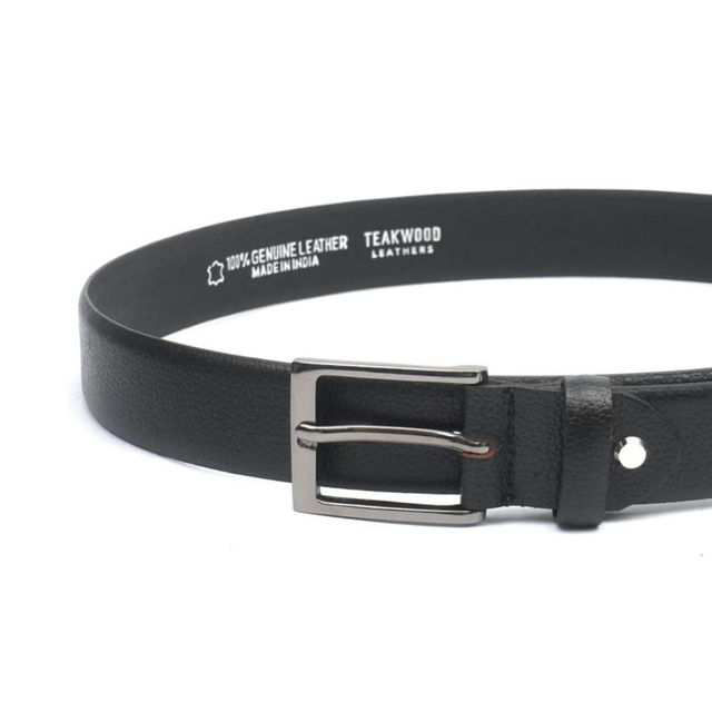 Teakwood Men's Solid Genuine Leather Reversible Belt - Buy at