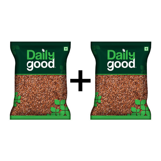 Daily Good Flax Seeds (Alsi Seeds) 200 g X 2 Combo