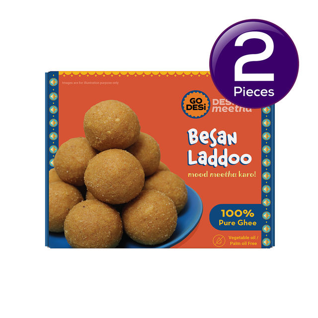 Go Desi Besan Laddu 200 g Combo