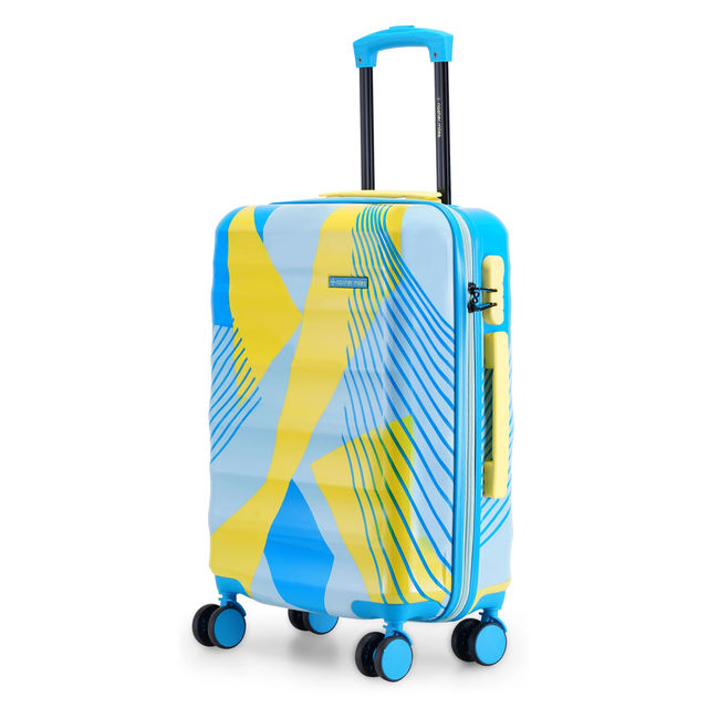 Nasher Miles Chicago Polycarbonate Luggage Trolley - 20"- Spacious and Durable