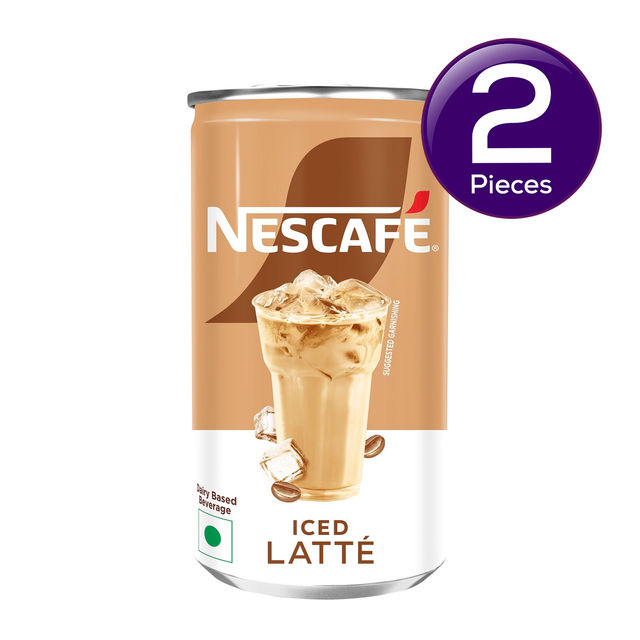 Nescafe Cafe Style Iced Latte Cold Coffee Combo