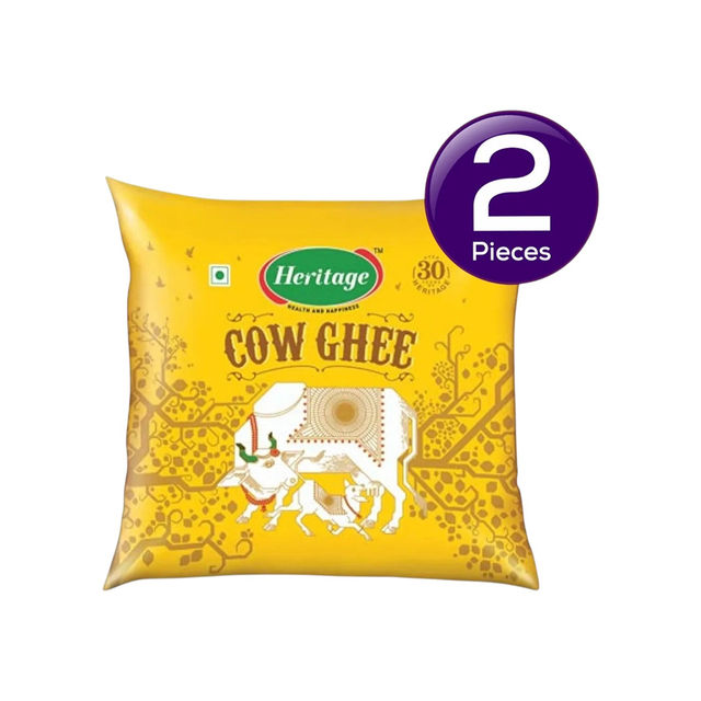 Heritage Cow Ghee | Pouch 500 ml Combo