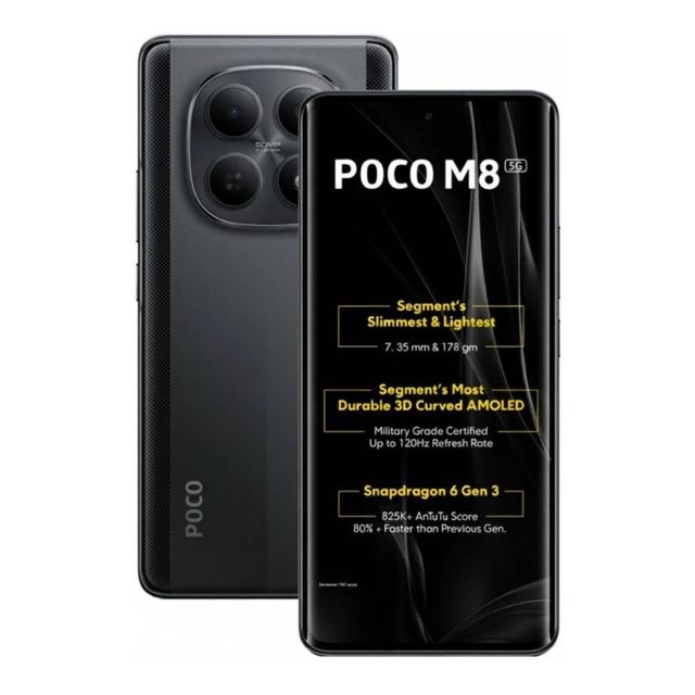 POCO M8 5G - Buy at ₹20649 Online | Instant Delivery - Zepto