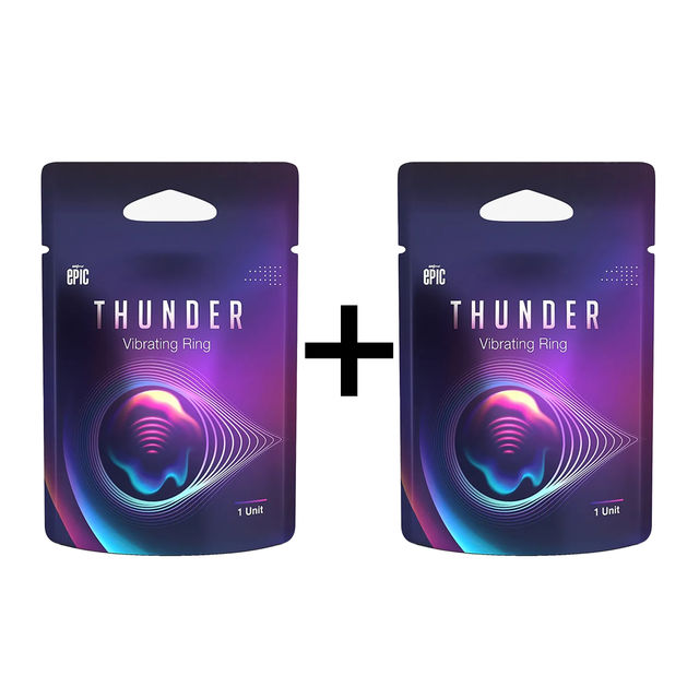 Manforce Epic Thunder Vibrating Ring Massager | Men | Women 1 pc X 2 Combo