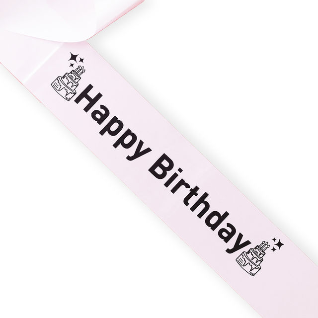 Oye Happy Birthday Sash