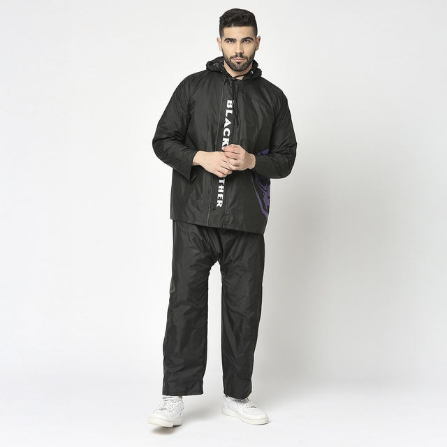 Citizen XL Reversible Black Panther Raincoat - Buy at ₹570 Online