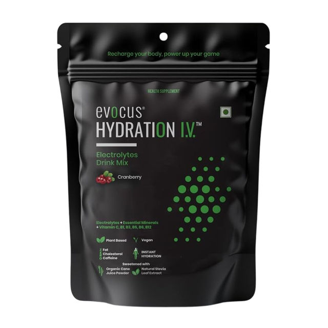 Evocus Cranberry Electrolytes Mix Powder