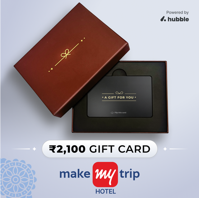 Makemytrip hotels gift card by hubble money buy online at 1785 near me