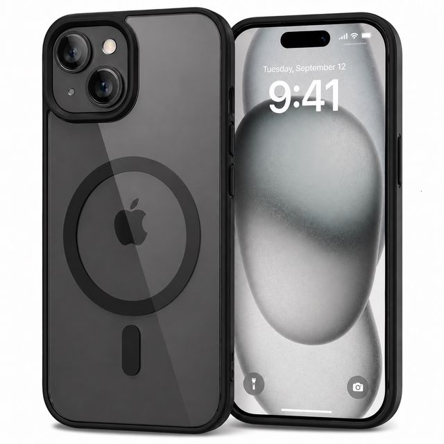 ExpressB For iPhone 15 Case Thin Anti-Scratch Matte For Magsafe