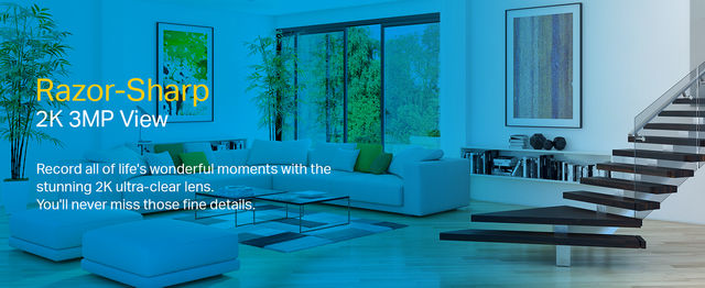 Buy TP-Link Tapo Indoor CCTV C110, 3MP (2304, 1296P) Ultra-High