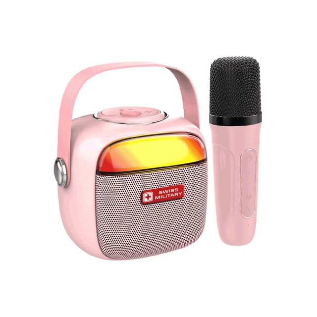 popo Swiss Military Audio Bluetooth Speaker - Ancha Pop Pink - Buy at