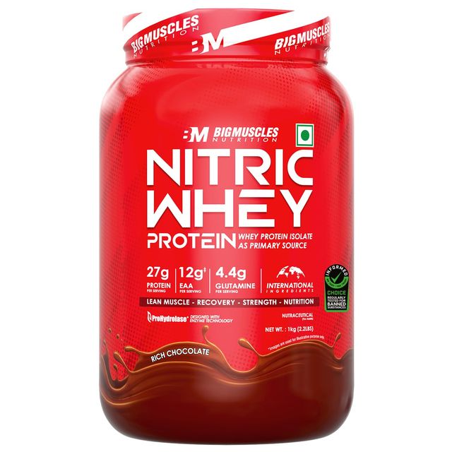 Bigmuscles Nutrition Nitric Whey Rich Chocolate