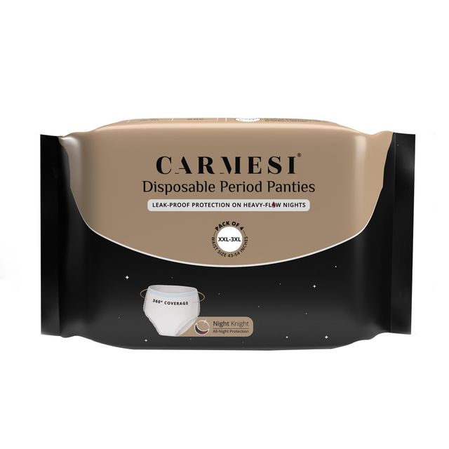 Carmesi Disposable Period Panties | All-Night Protection | XXL-3XL